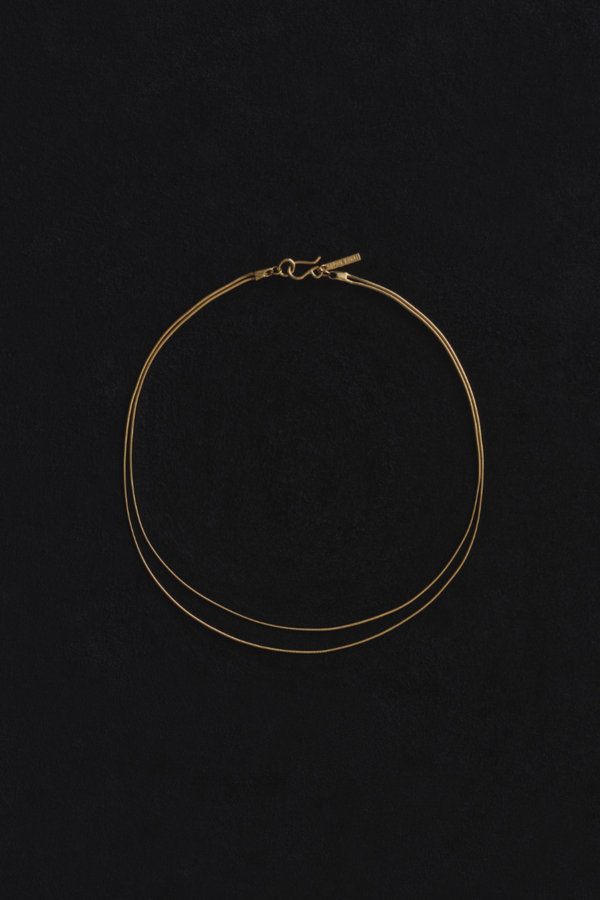 Double Diana Necklace - Gold Vermeil