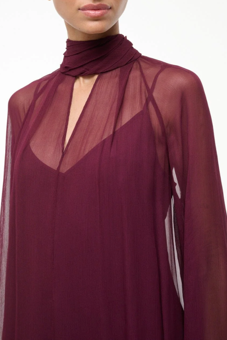 Esther Mini Dress - Syrah