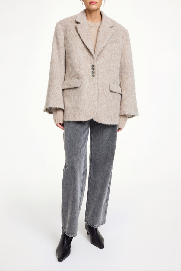 Biena Blazer - Cobblestone