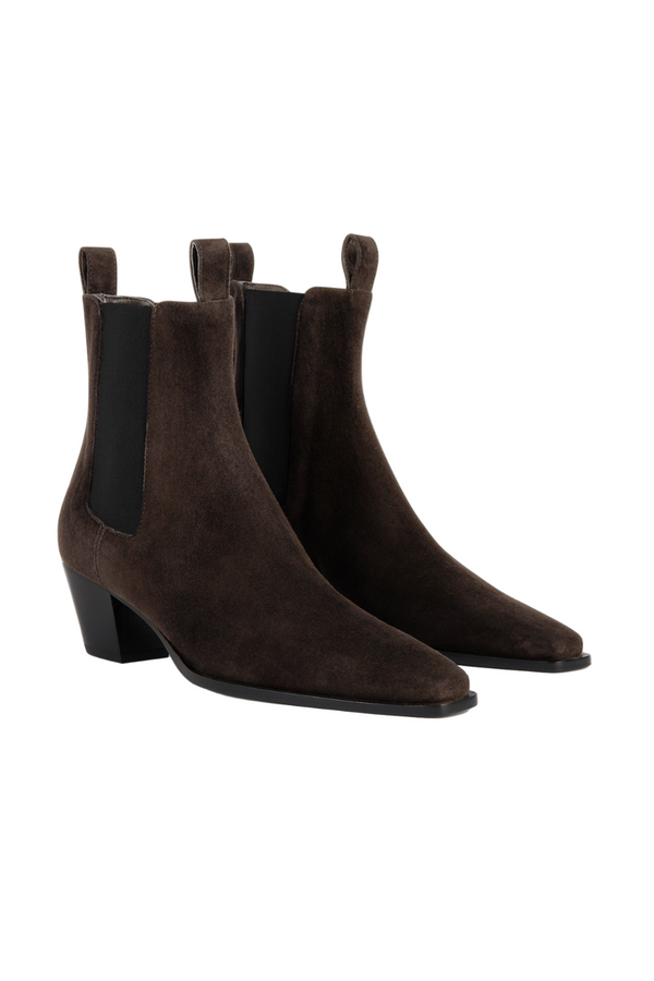 Suede City Boots - Bark