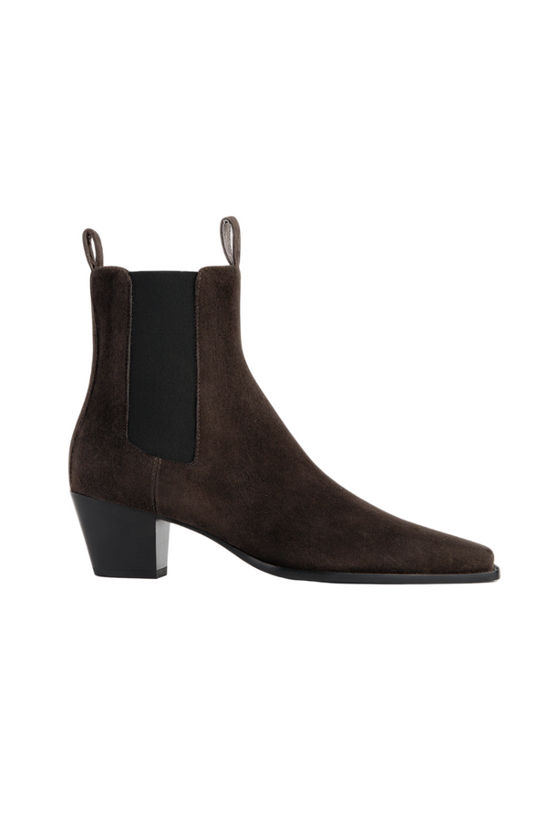 Suede City Boots - Bark