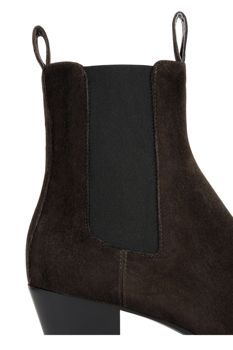 Suede City Boots - Bark