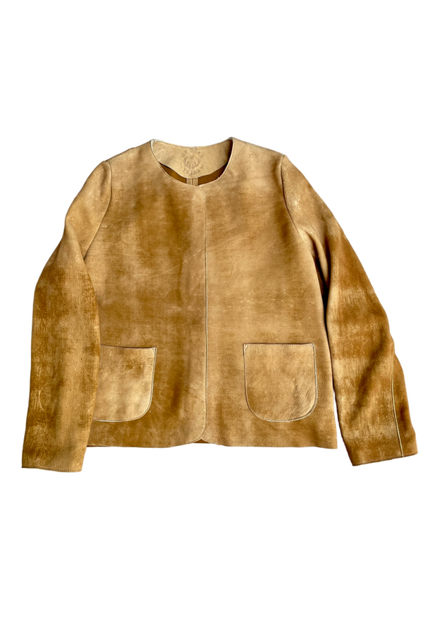 Yoko Cropped Jacket - Buckskin