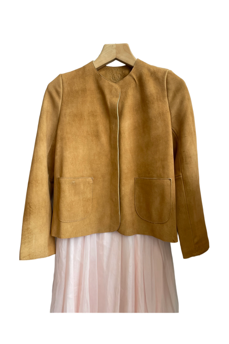 Yoko Cropped Jacket - Buckskin