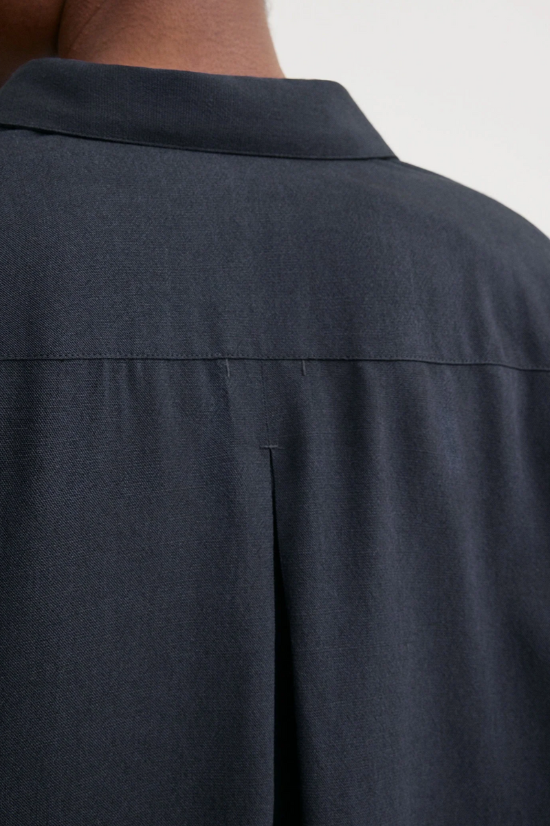 Classic Fluid Shirt - Navy
