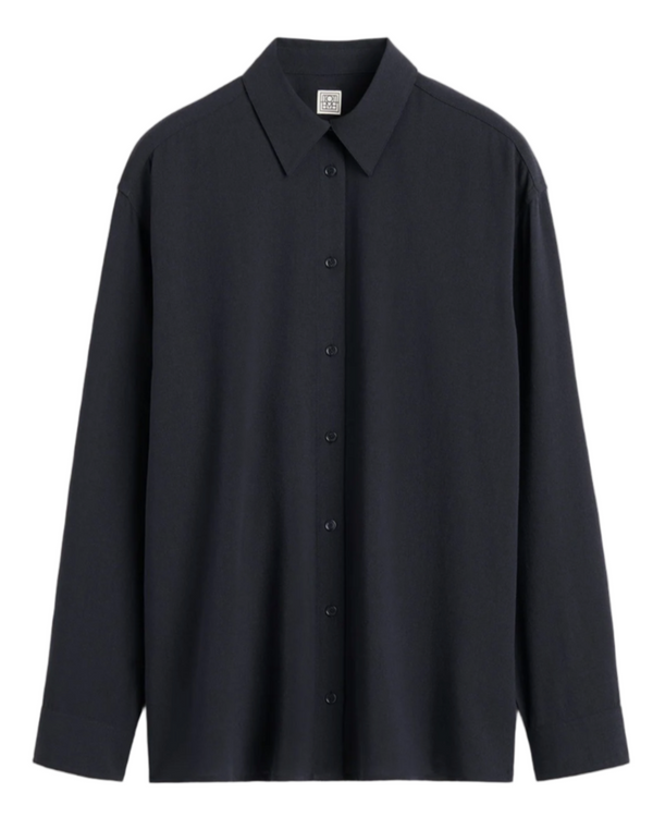 Classic Fluid Shirt - Navy