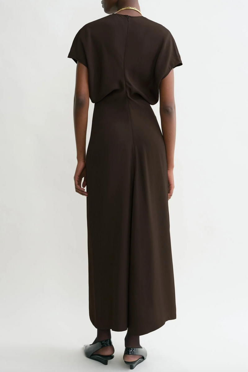 Slouch Waist Dress - Bark