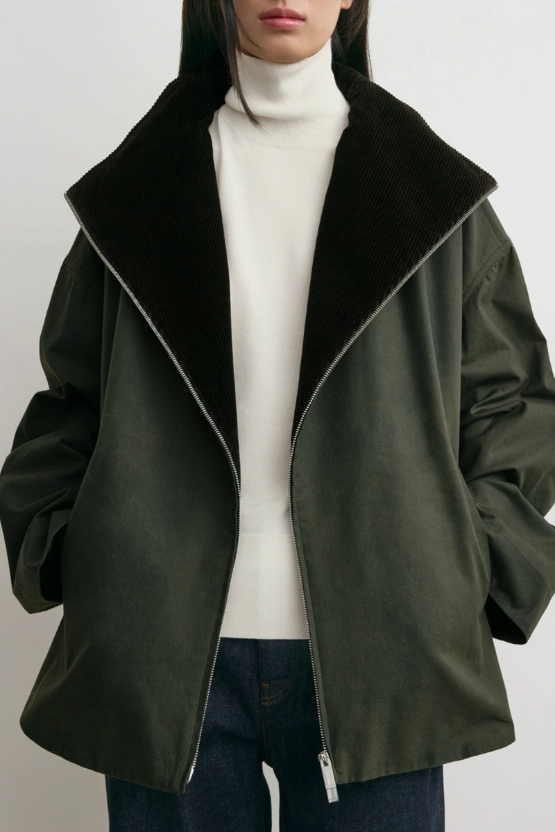 Zipped Country Jacket - Forest