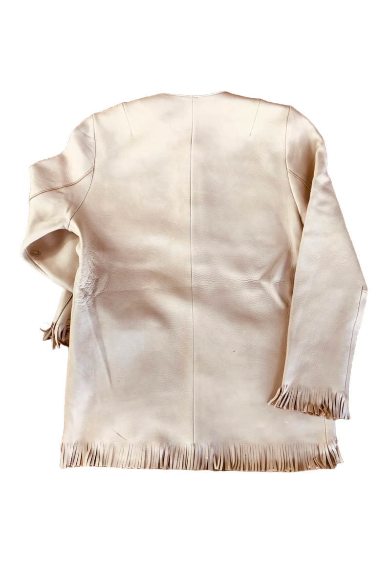 Richards Fringe Jacket - Smoke