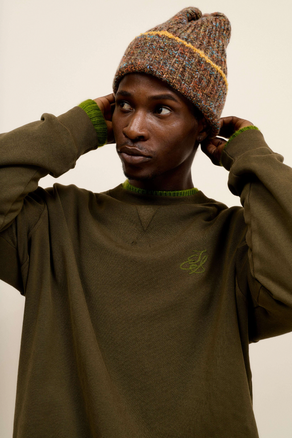 Confetti Watchman Cap - Confetti Brown
