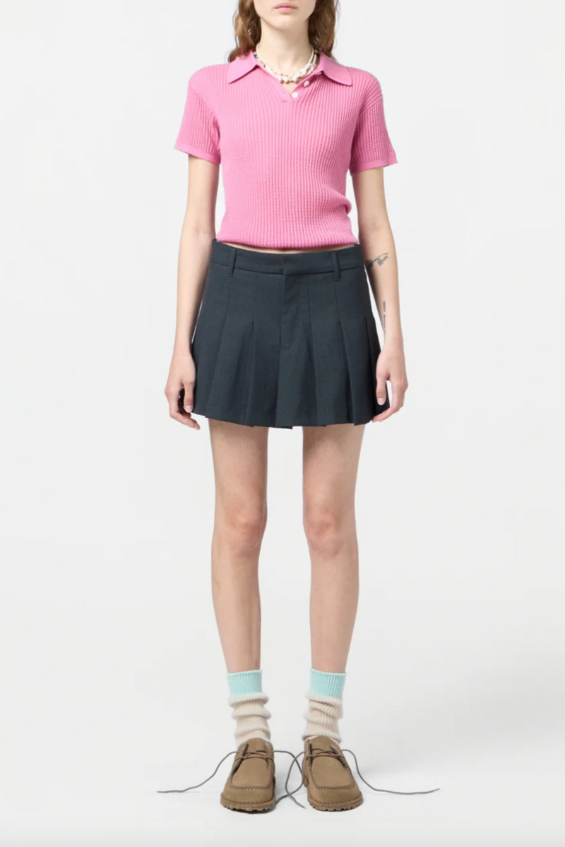 Shrunken Polo - Rose