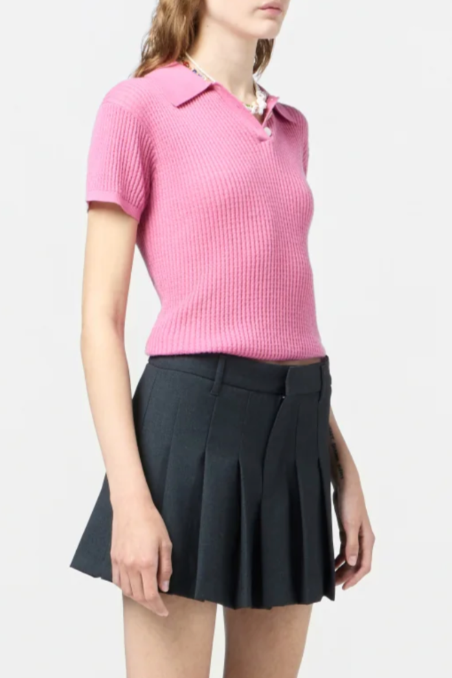 Shrunken Polo - Rose