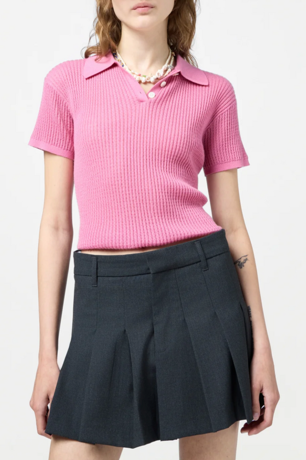 Shrunken Polo - Rose