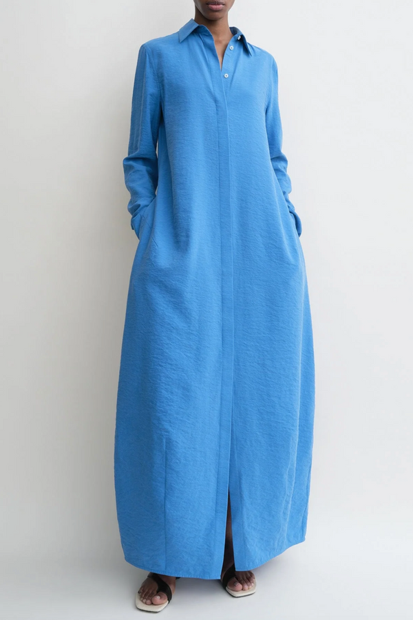 Parachute Shirtdress - Cobalt