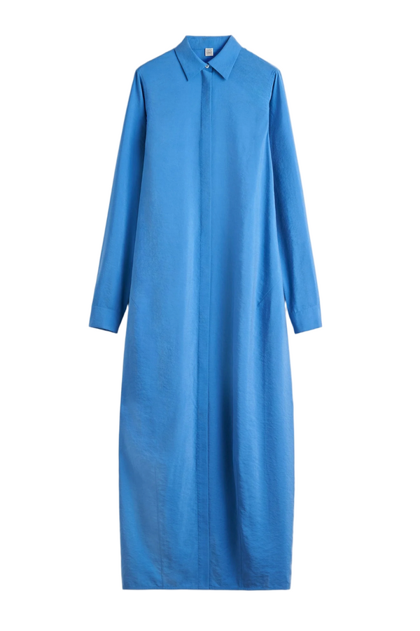 Parachute Shirtdress - Cobalt