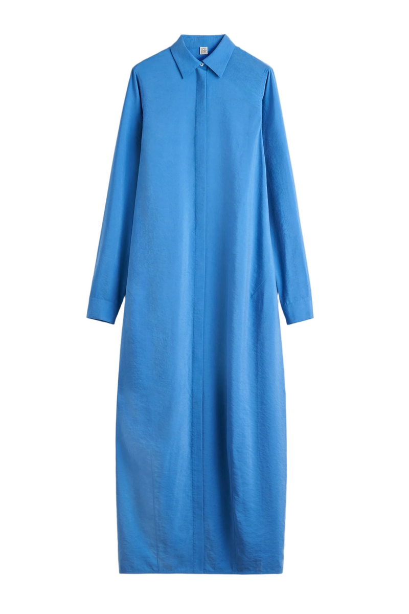 Parachute Shirtdress - Cobalt