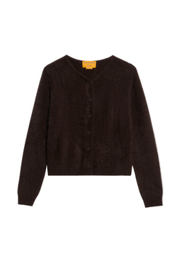 Grizzly Cardigan - Burnt Cocoa