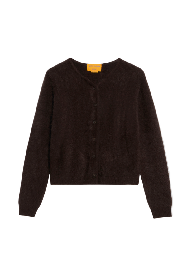 Grizzly Cardigan - Burnt Cocoa