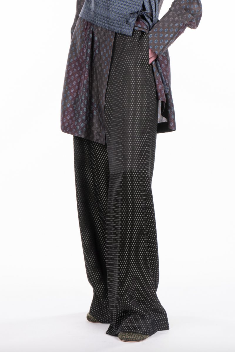 Penn Diamond Jacquard Pants - Black