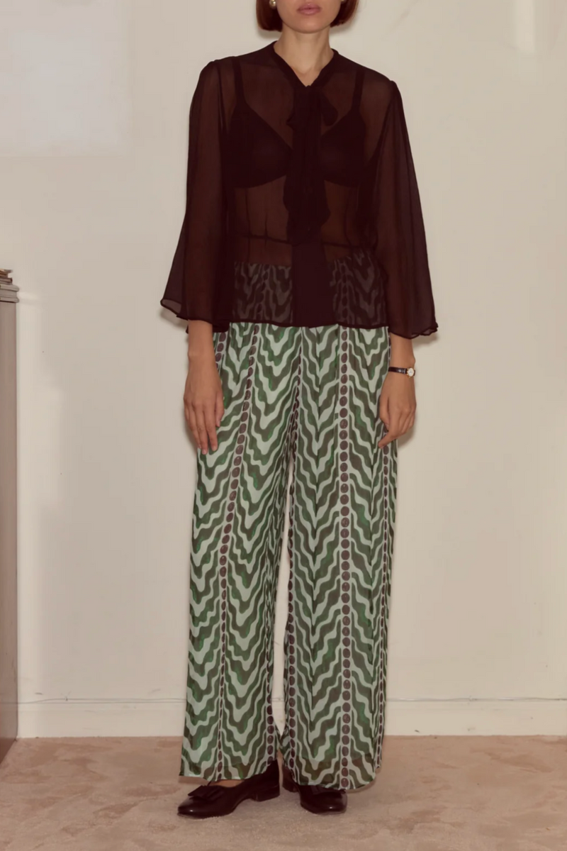 Serpentine Pants - Green