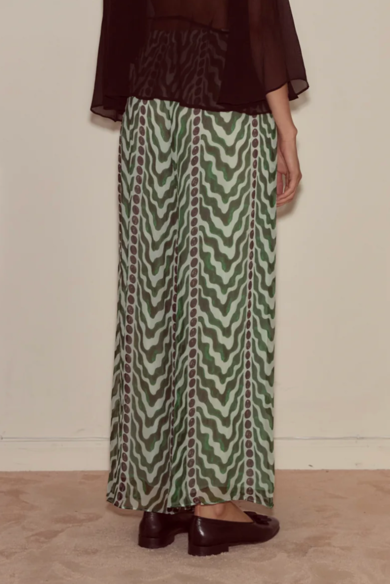 Serpentine Pants - Green