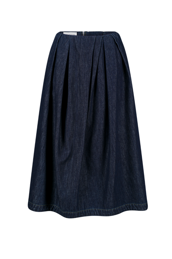 Sonista Denim Skirt - Indigo
