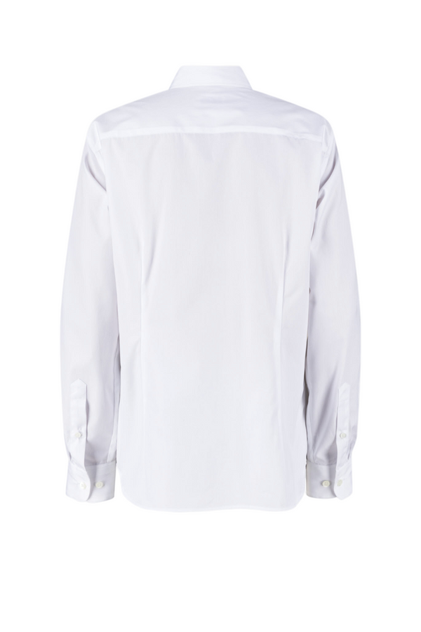 Chowy Poplin Shirt - White