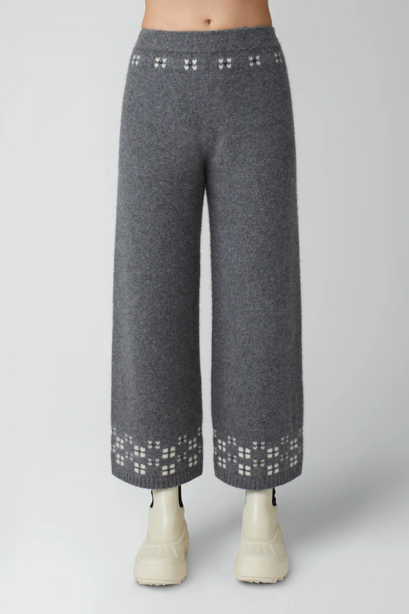 Winter Fair Isle Pant - Thunder/Multi