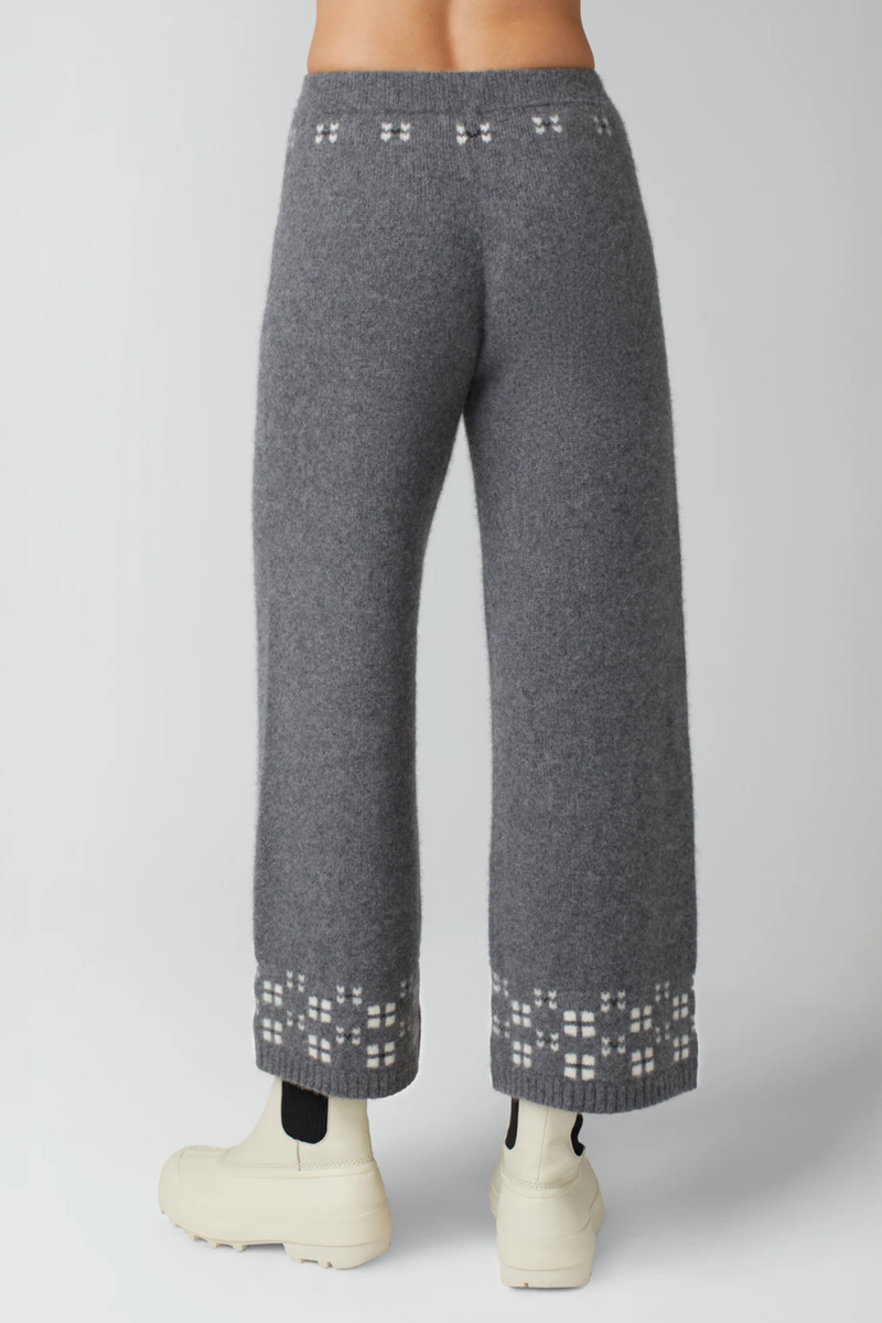 Winter Fair Isle Pant - Thunder/Multi