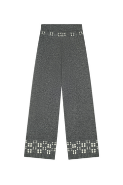 Winter Fair Isle Pant - Thunder/Multi