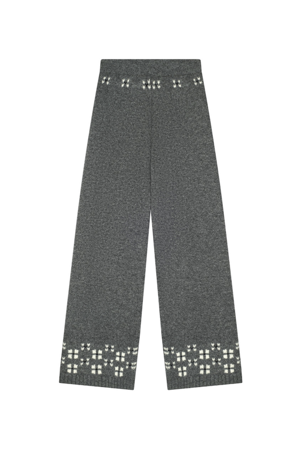 Winter Fair Isle Pant - Thunder/Multi