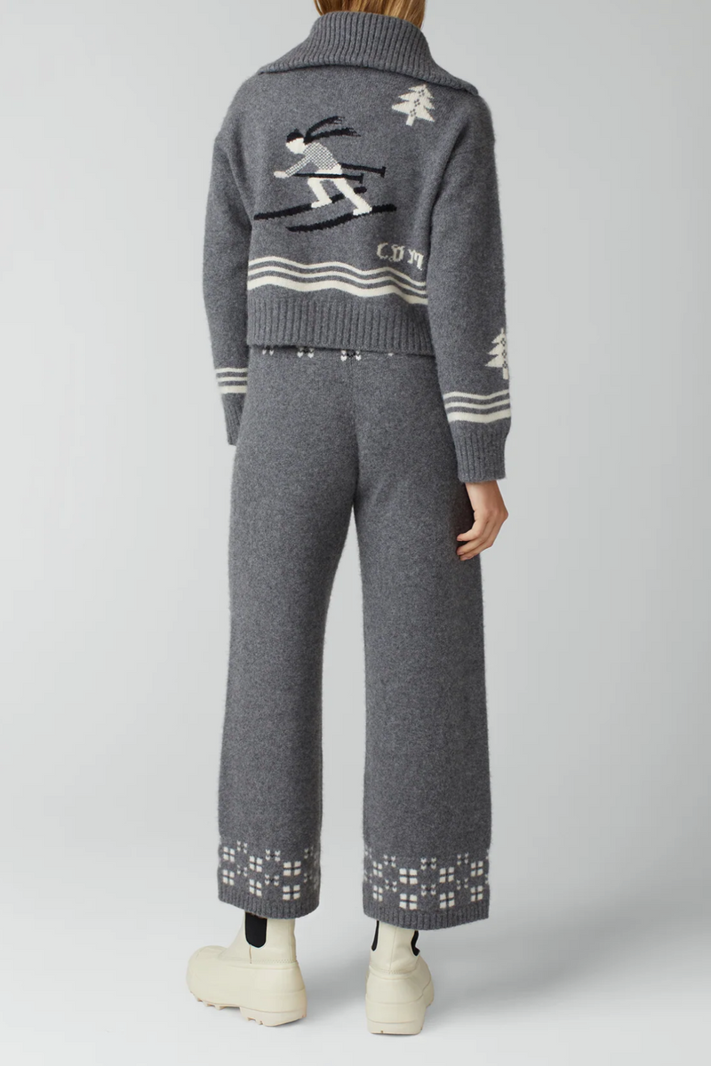 Winter Fair Isle Pant - Thunder/Multi