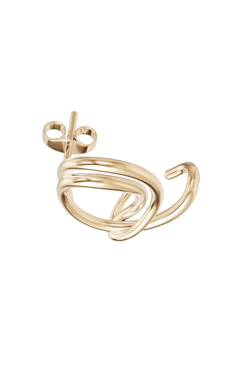 Lasso Single Earring - Vermeil
