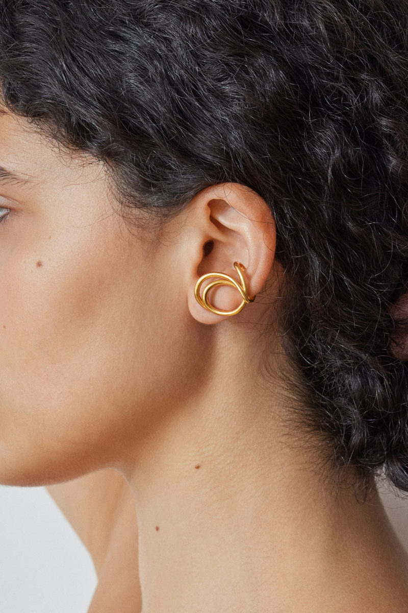 Lasso Single Earring - Vermeil