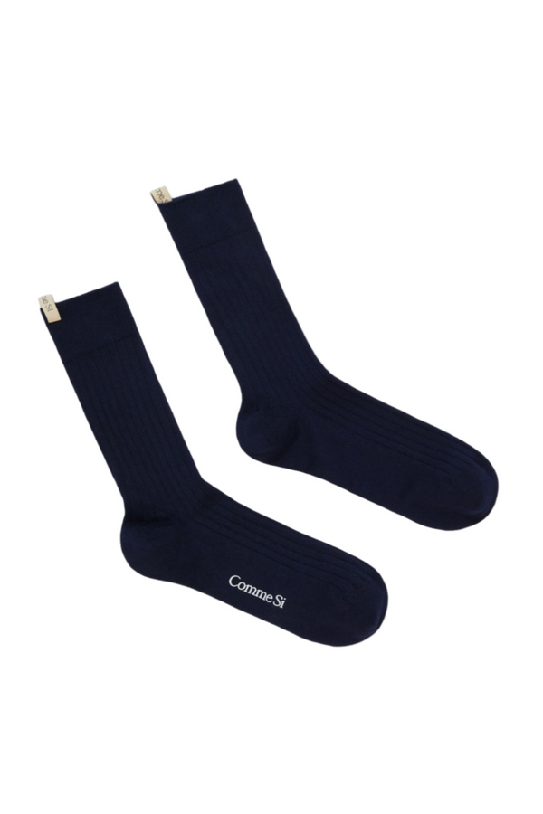 The Yves Sock - Navy