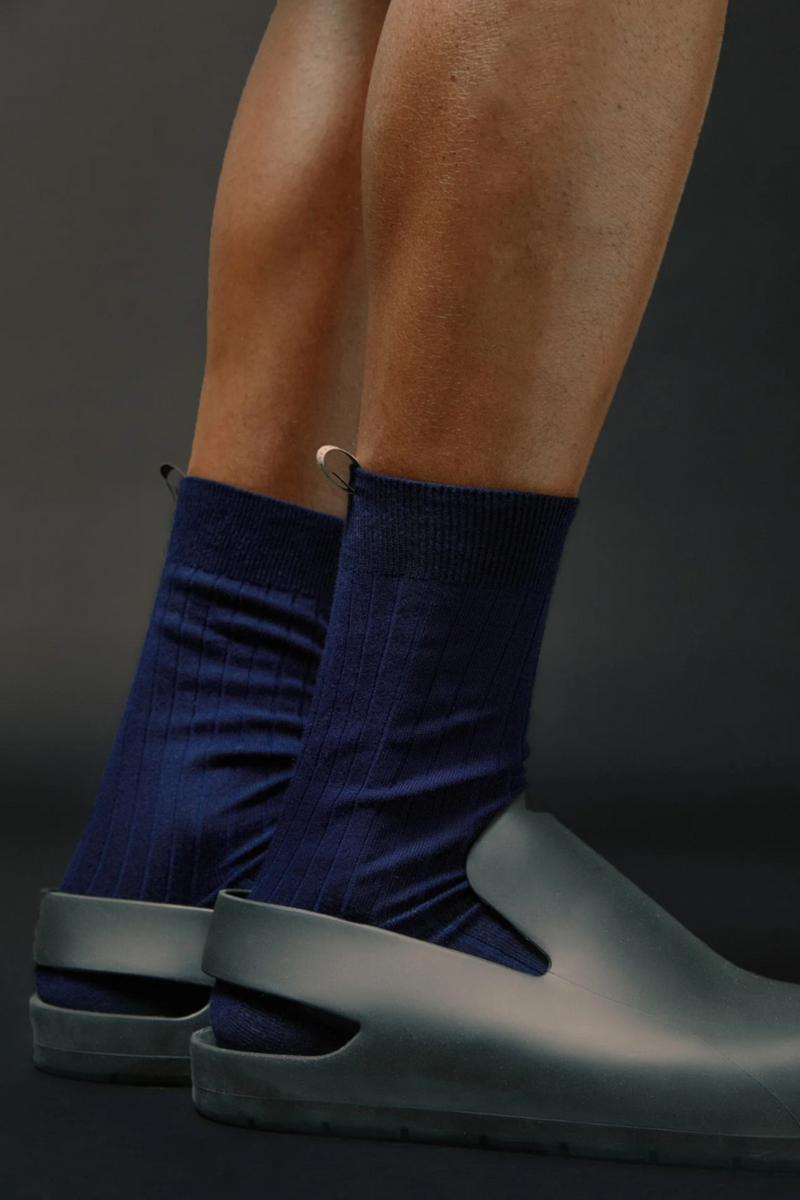 The Yves Sock - Navy