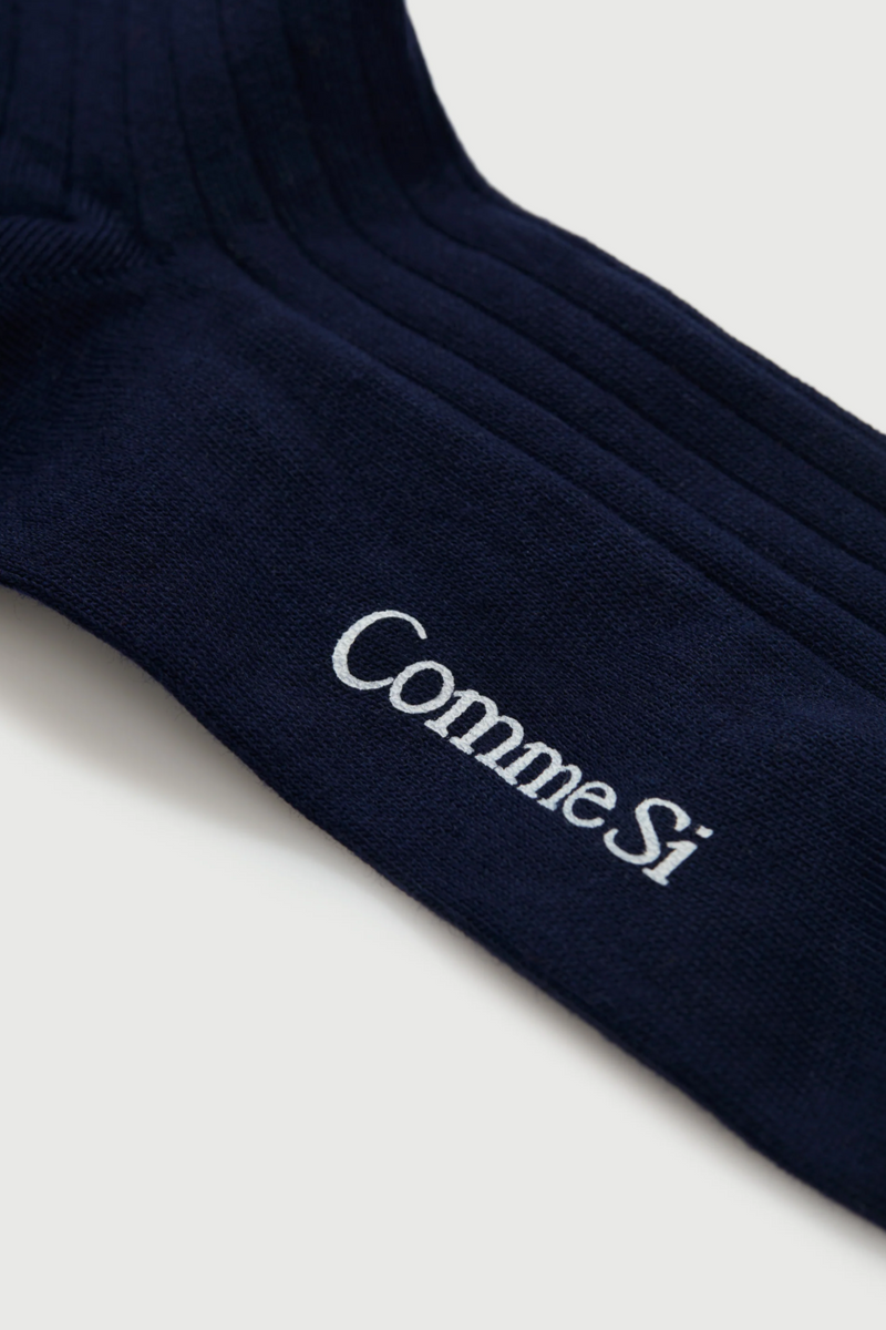 The Yves Sock - Navy