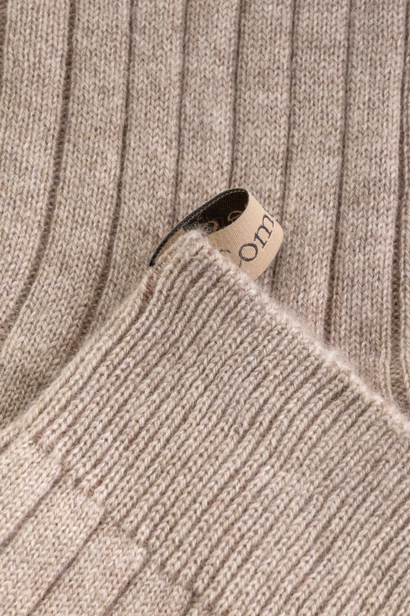 The Cashmere Sock - Oatmeal