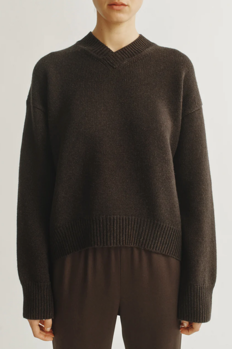 The Julian Sweater - Espresso