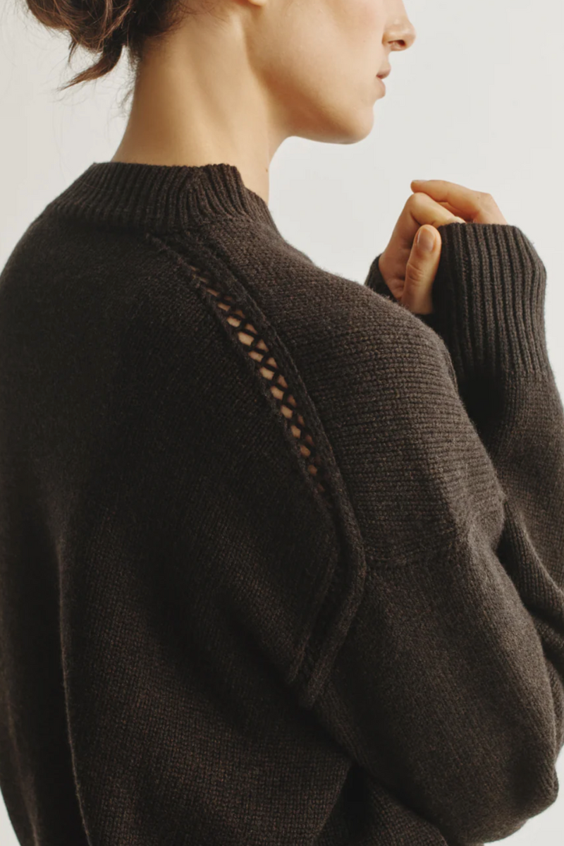 The Julian Sweater - Espresso
