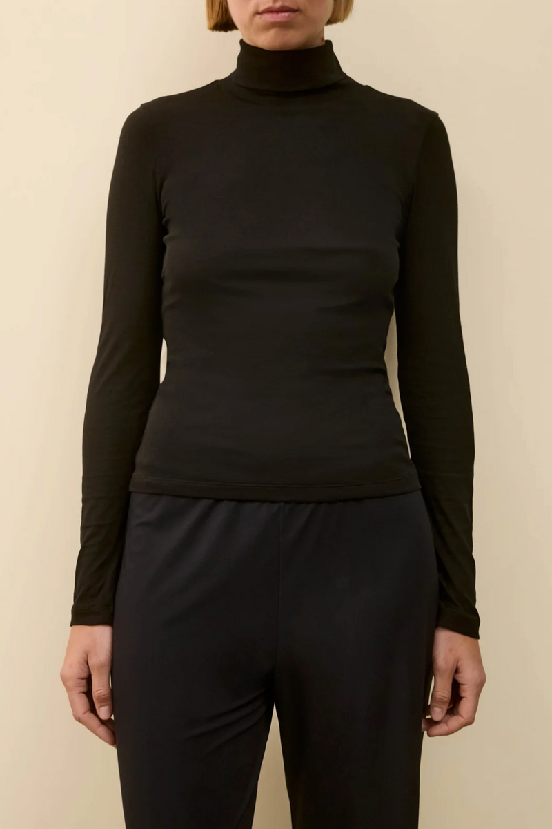 Dinah Turtleneck LW - Black