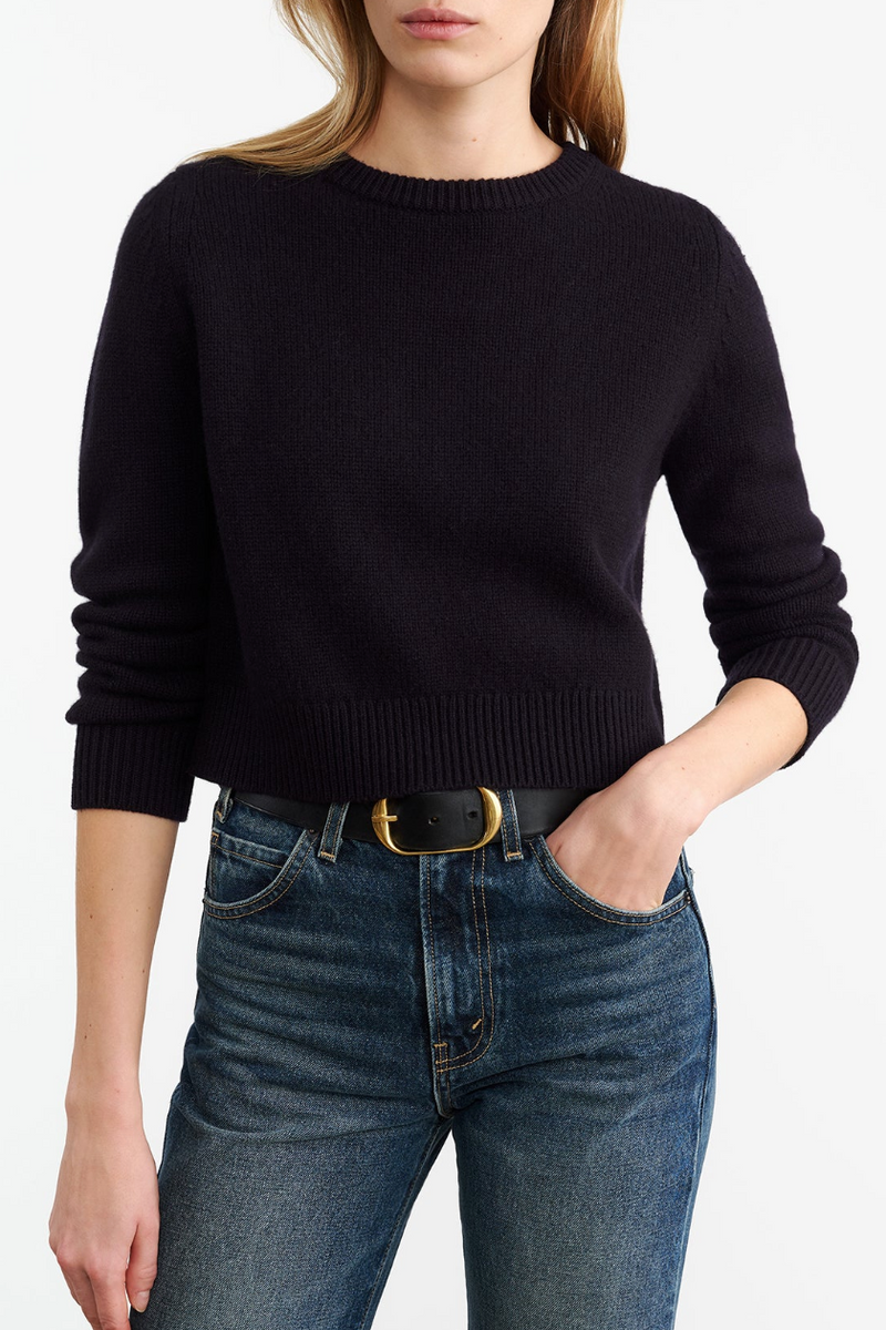 Poppy Sweater - Dark Navy