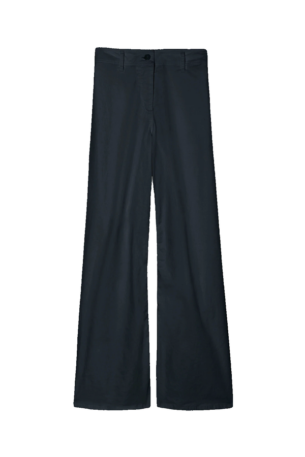 Megan Cotton Pant - Midnight