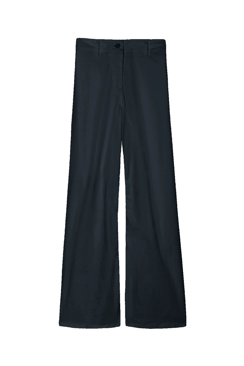 Megan Cotton Pant - Midnight