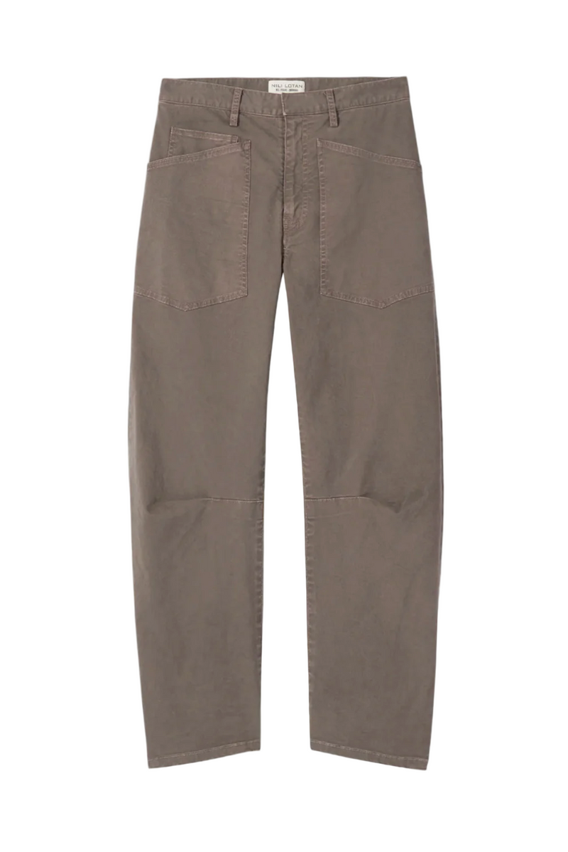 Shon Cotton Pant - Army Grey