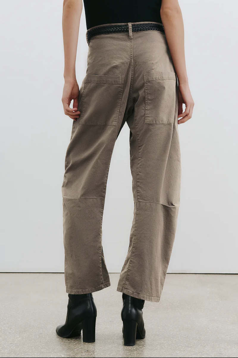 Shon Cotton Pant - Army Grey