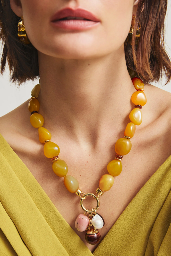 Cordoba Charm Necklace - Multi