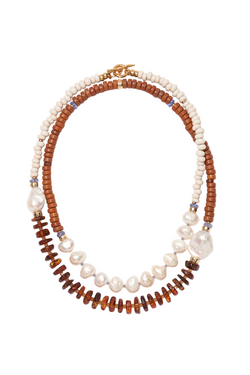 Cabana Necklace in Blood Orange - Multi