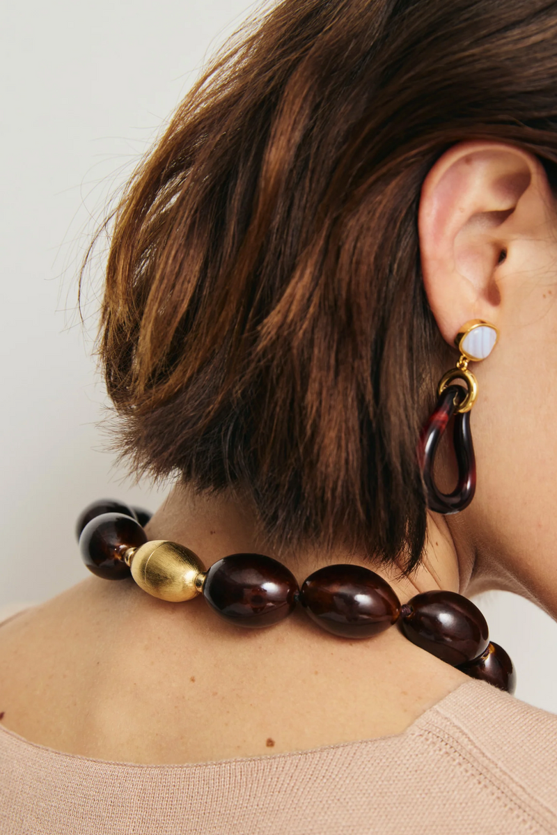 Triana Collar - Brown