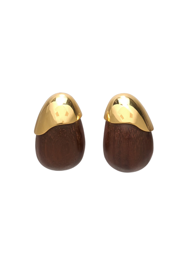 Toro Earrings - Brown